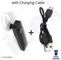 Airphon Blutooth&charger Lead - black, 12"