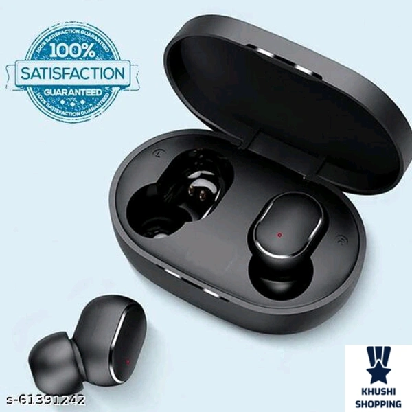 Blutooth airphon& Airbuds - black , all