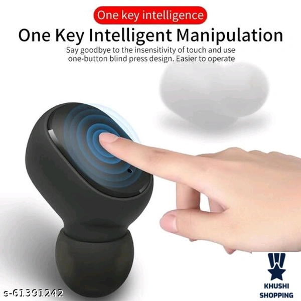 Blutooth airphon& Airbuds - black , all