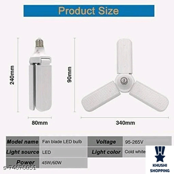 Led Fanshi Light - white, ful