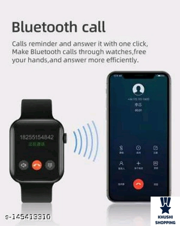 Smart Watch  - Black, All