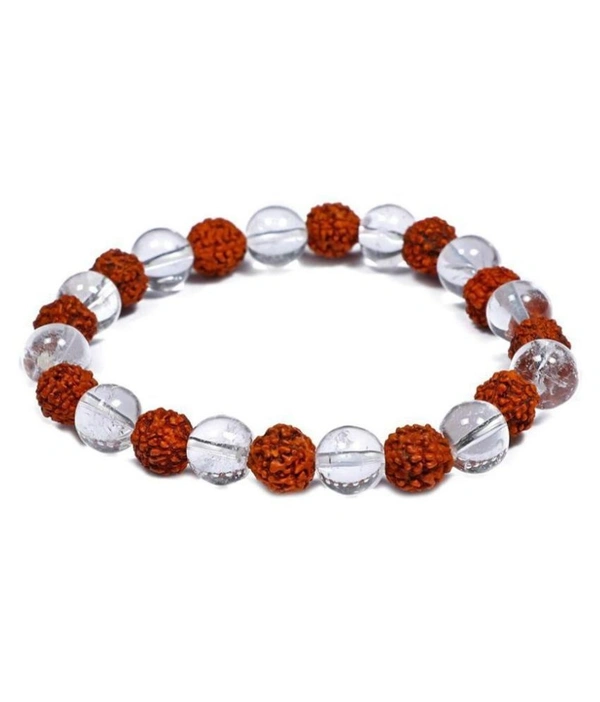 Rudhraksh Crystal Bracelete 7118