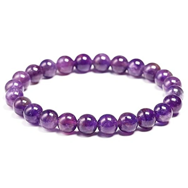 Amethist Bracelet 8 MM 7102