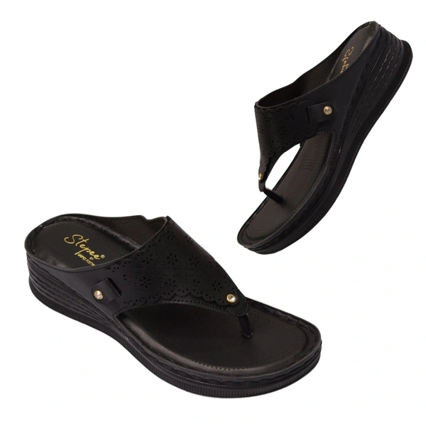  STEPEE Doctor padding slippers  - Black