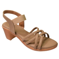 STEPEE Women Heel-6 Pair set - Beige