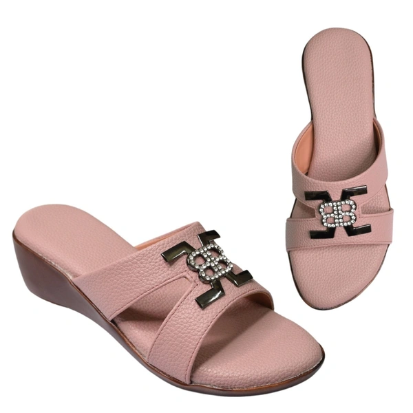 Stepee Soft Pillow Comfort Slippers For Women - Peach