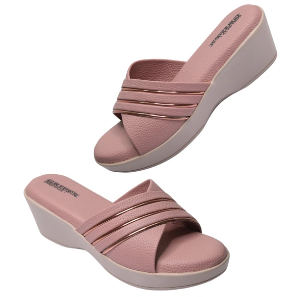 Stepee Soft Pillow Comfort Slippers For Women - Pink