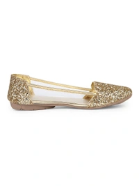 Stepee Women Bellies- 6 Pair set - Golden
