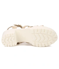 Stepee Women Heel -6 Pair set - Cream