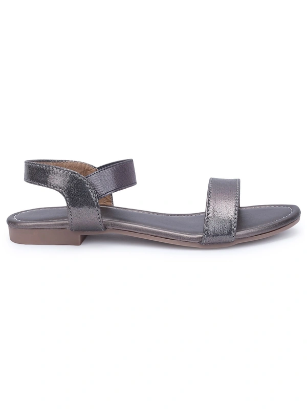 Stepee Flat Sandal -6 Pair set - Grey