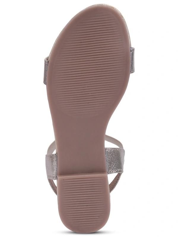 Stepee Flat Sandal -6 Pair set - Golden