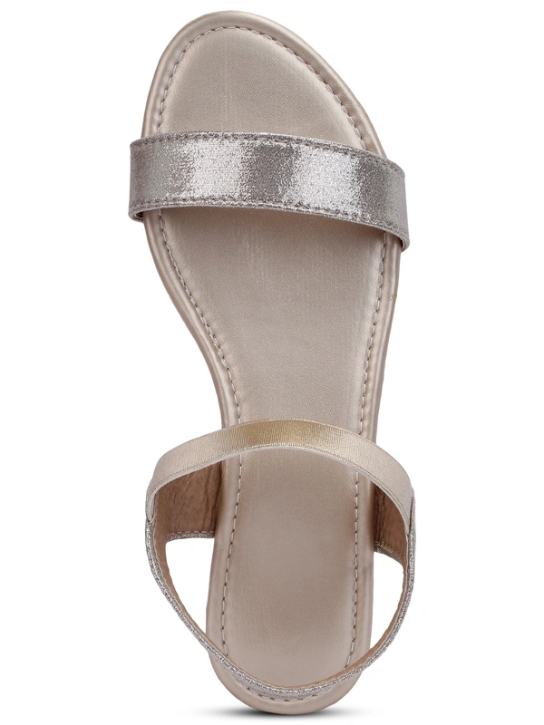 Stepee Flat Sandal -6 Pair set - Golden