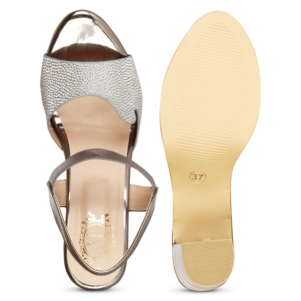 Stepee Glass heel- 6 Pair Set - Grey