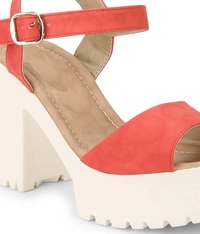 Stepee Women Heel -6 Pair set - Red