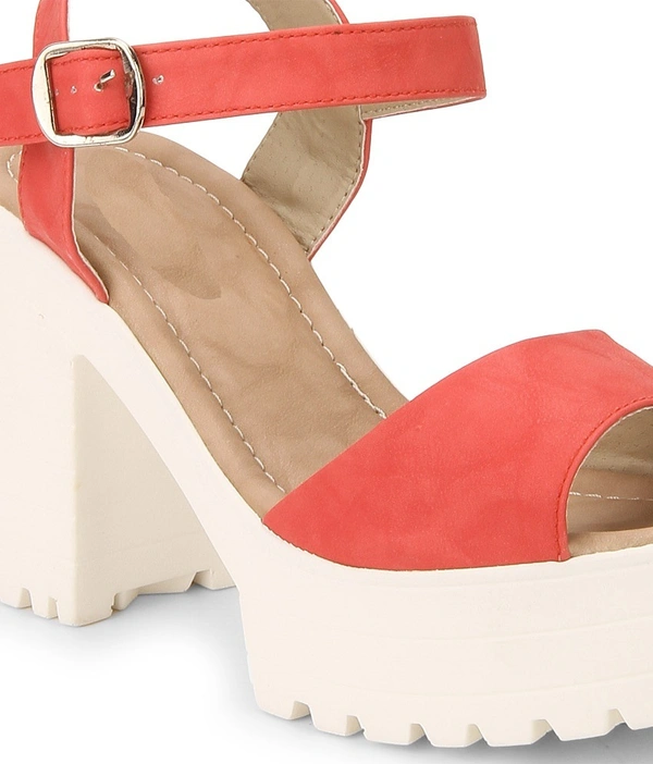 Stepee Women Heel -6 Pair set - Red