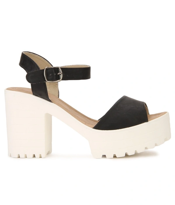 Stepee Women Heel-6 Pair set - Black