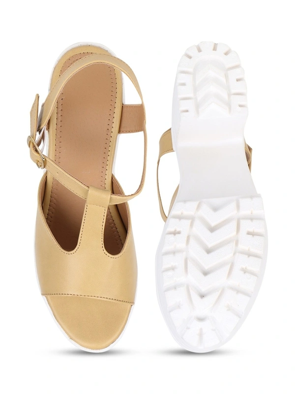 Stepee Women Heel-6 Pair set - Beige