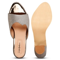 Stepee Grey Fancy Slippers 6 Pair set - Grey