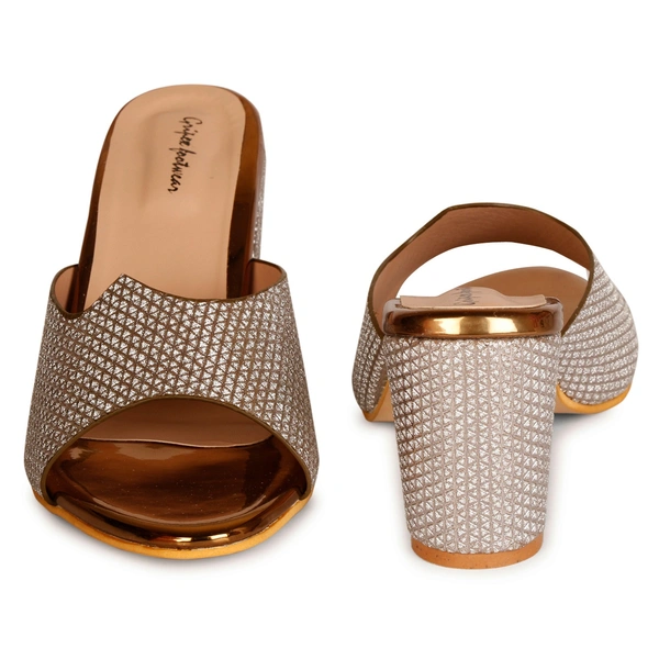 Stepee Copper Fancy Slippers 6 Pair set - Copper