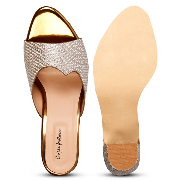 Stepee Copper Fancy Slippers 6 Pair set - Copper