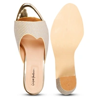 Stepee GoldenFancy Slippers 6 Pair set - Golden