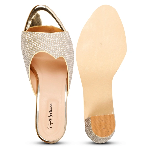 Stepee GoldenFancy Slippers 6 Pair set - Golden