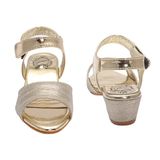 Stepee Golden Heel Kids sandals- 8 Pair set - Golden