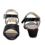Stepee Black Heel Kids sandals- 8 Pair set - Black