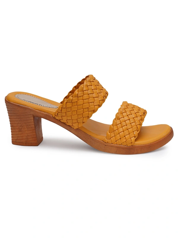 Stepee Grey Casual heel slipper 6 pair set - Yellow