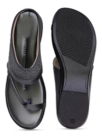 Stepee Grey Comfort Siroski slipper 6 pair set - Grey