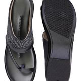 Stepee Grey Comfort Siroski slipper 6 pair set - Grey