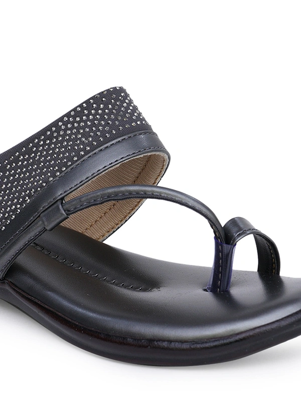 Stepee Grey Comfort Siroski slipper 6 pair set - Grey