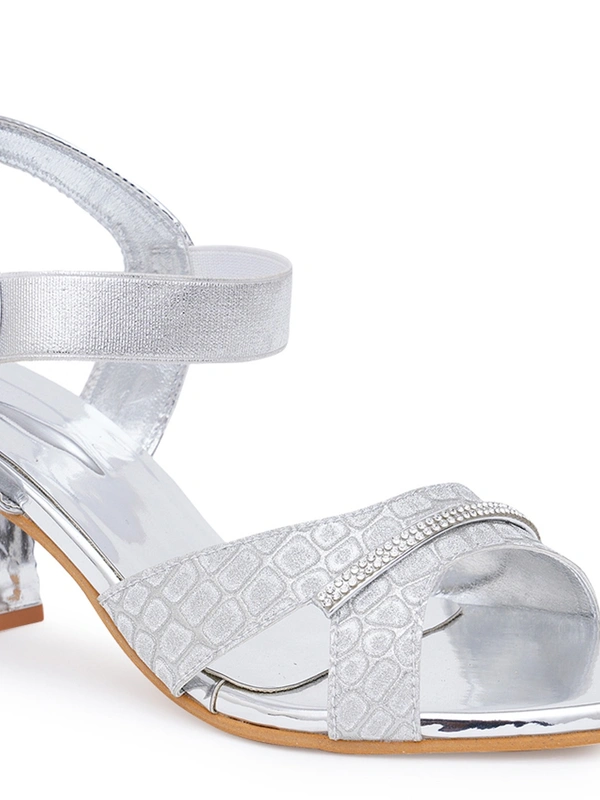Stepee Silver partywear Bridal heels 6 pair set - Spring Wood