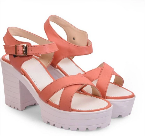 Stepee Women Heel -6 Pair set - Peach