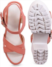 Stepee Women Heel -6 Pair set - Peach