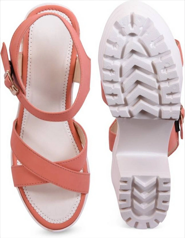 Stepee Women Heel -6 Pair set - Peach