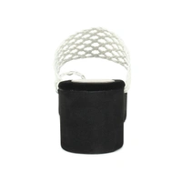Stepee White Bunai Rubber Gola Slipper- 6 Pair Set - White