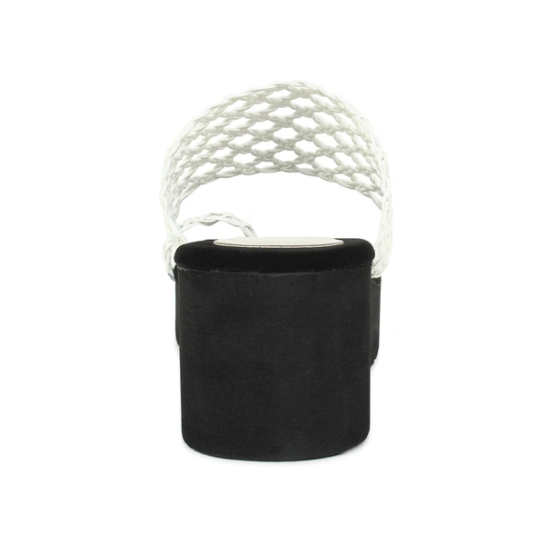 Stepee White Bunai Rubber Gola Slipper- 6 Pair Set - White