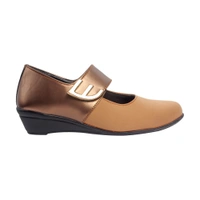 Stepee Copper Fomal belly with memory insole 6 Pairset - Copper