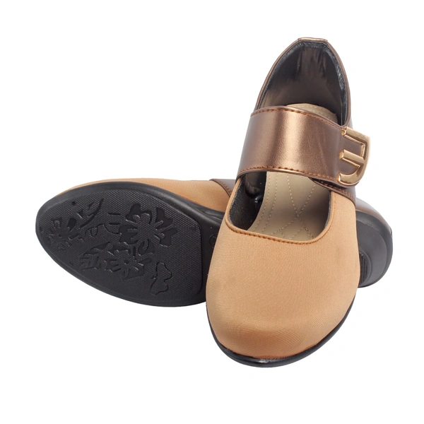 Stepee Copper Fomal belly with memory insole 6 Pairset - Copper