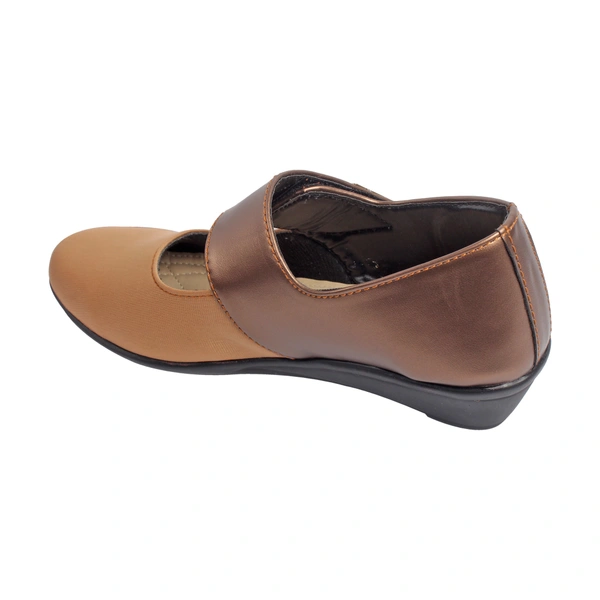 Stepee Copper Fomal belly with memory insole 6 Pairset - Copper