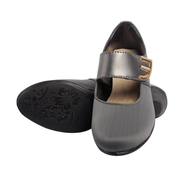 Stepee Grey Fomal belly with memory insole 6 Pairset - Grey
