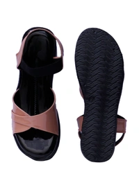 Stepee Peach Platform Heel sandal 6 Pair set - Peach