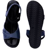 Stepee Navy Grey Platform Heel sandal 6 Pair set - Navy grey