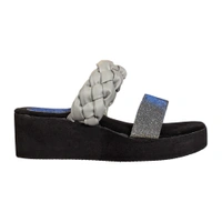 Stepee Grey Bunai Rubber Gola Slipper- 6 Pair Set - Grey