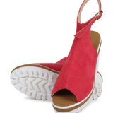 Stepee Heel Sandal- 6 Pair Set - Red