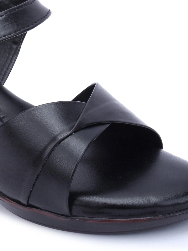 Stepee Sandal -6 Pair Set - Black