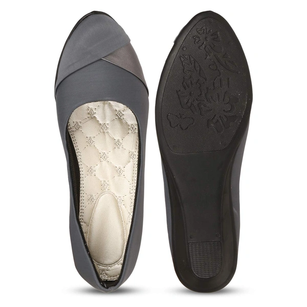 Stepee Formal Belly -6 Pair Set - Dove Gray