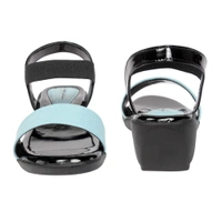 Stepee Flat Sandal 6 Pair Set - Sky blue