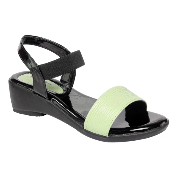 Stepee Flat Sandal 6 Pair Set - Sea green